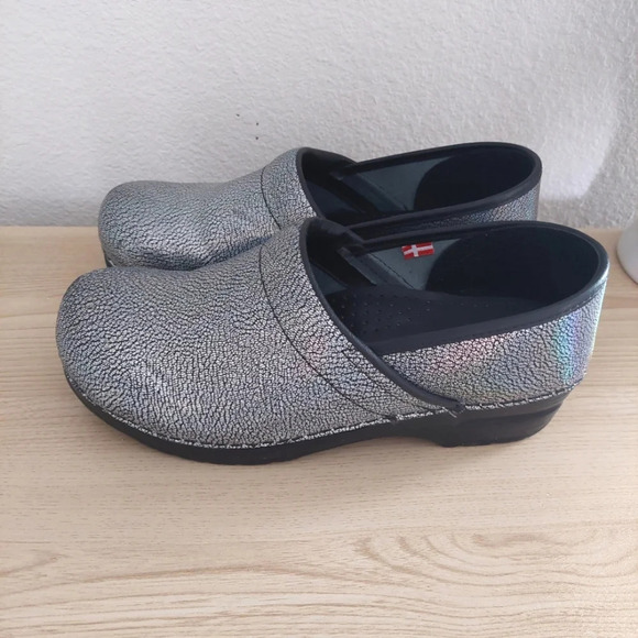 Sanita Kittery Leather Professional Slip-on Clogs Size 41 - Picture 1 of 8